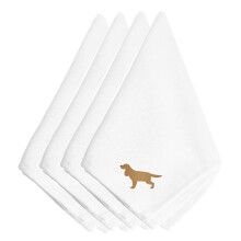 """"Caroline's Treasures BB3412NPKE Engelse Cocker Spaniel geborduurde servetten (set van 4) 20"""""""" Veelkleurig""""