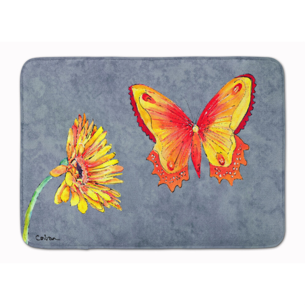 Tapis De Sol Caroline's Treasures Gerber Daisy And Buttefly 48 Cm X 68 Cm Multicolore-image