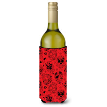 Caroline's Treasures BB5119LITERK Day of the Dead Pomarańczowy termofor do butelek na napoje Hugger 750 ml wielokolorowy""""