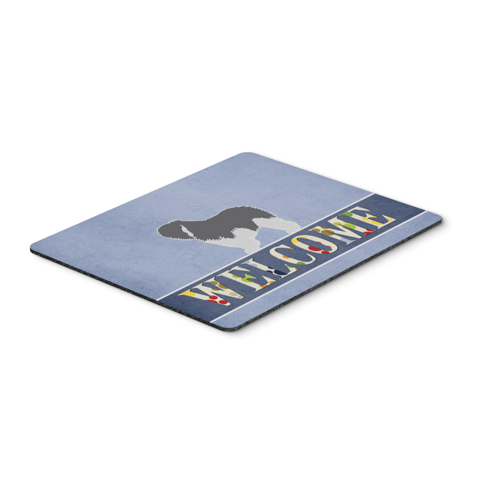 Caroline's Treasures Polish Lowland Sheepdog Dog Welcome Mouse Pad Hot Pad Or Trivet Multicolor 7.75X9.25 Bb5536mp 638508700285