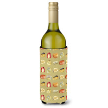 Caroline's Treasures BB5199LITERK Sery Butelka na wino Izolator na napoje Hugger 750ml Multicolor""""