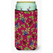 Caroline's Treasures Berries Tall Boy Beverage Insulator Hugger Multicolor