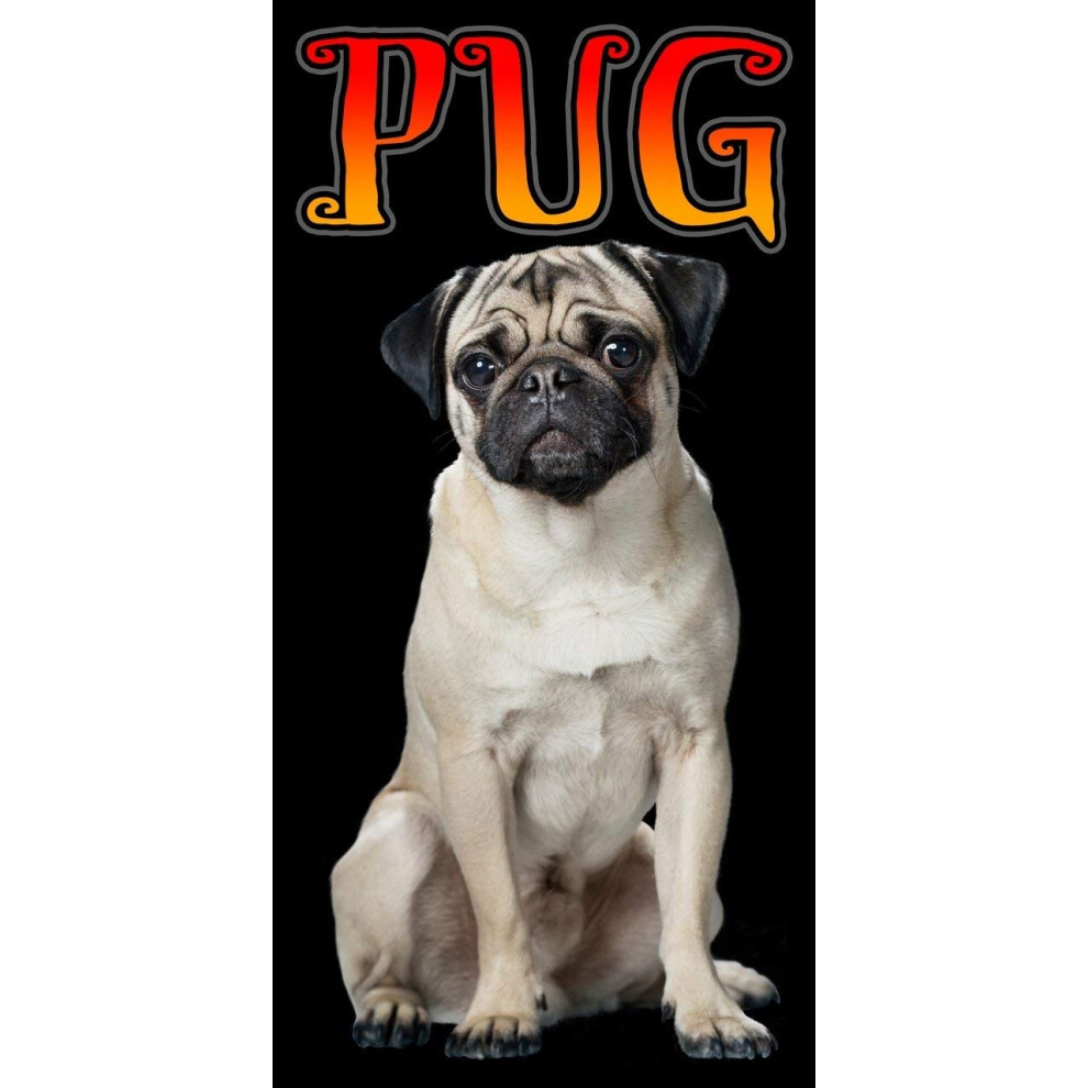 Serviette de plage Island Gear Pug