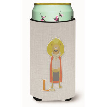 Caroline's Treasures Abeceda L pre leva Tall Boy N pojov izol tor Hugger viacfarebn