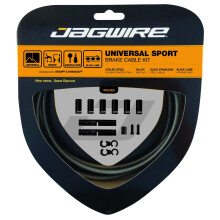 Jagwire Universal Sport Bremszugsatz Carbon Silber