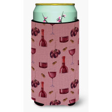 Caroline's Treasures Cerven v no na lane Tall Boy Beverage Insulator Hugger Viacfarebn