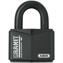 ABUS 37/70 RK Granit Vorh  ngeschloss aus legiertem Stahl mit verschiedenen Schl  sseln