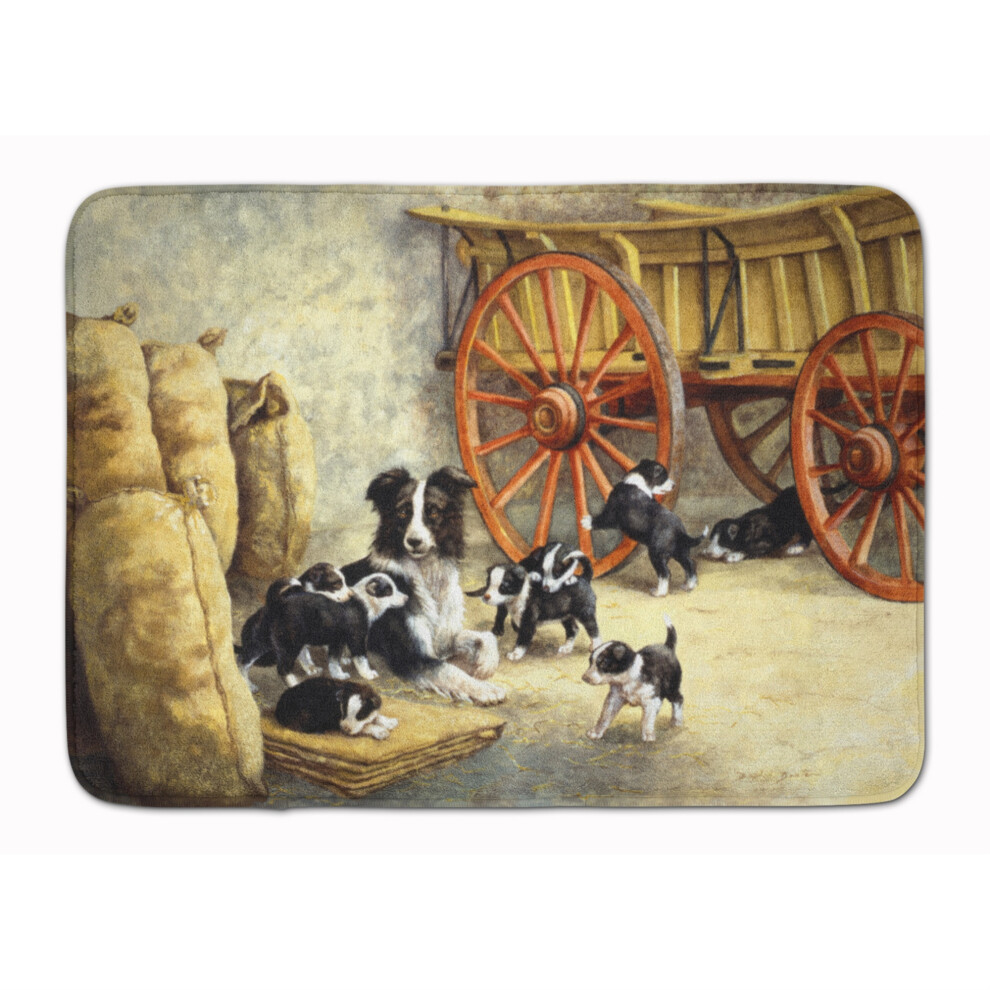 Caroline's Treasures Border Collie Hundestreu-Bodenmatte, 48,3 X 68,6 Cm, Mehrfarbig-image