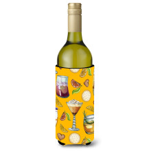 Caroline's Treasures BB5202LITERK Napoje i koktajle Złota butelka na wino Izolator na napoje Hugger 750ml wielokolorowy""""