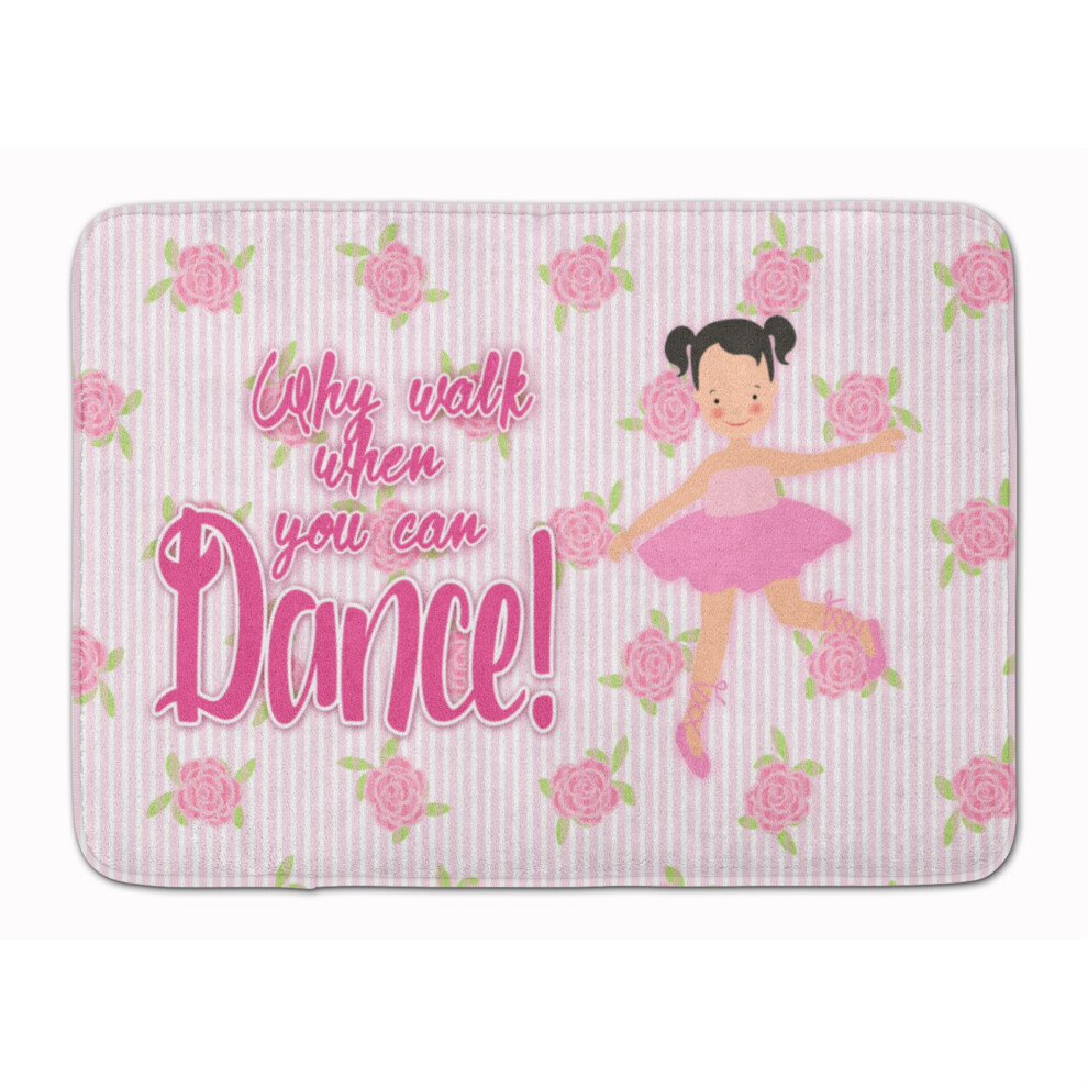 Tapis De Sol Caroline's Treasures Motif De Nattes De Ballet, Multicolore, 48 Cm De Haut X 68 Cm De Large.-image