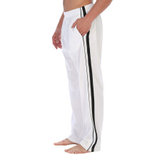 Gioberti Mens Athletic Track Pants White Medium