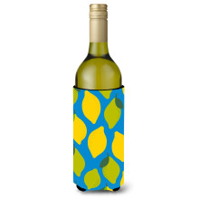 „Skarby Caroline Cytryny i limonki Butelka na wino Izolator na napoje Hugger 750 ml Wielokolorowy”