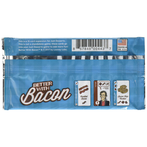 Better with Bacon Card Game - Savory Addition to Just Desserts 1