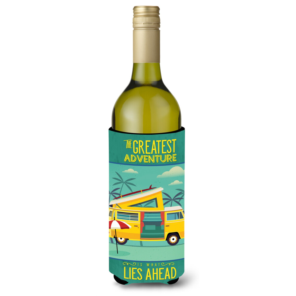 Coffret isolant pour bouteille de vin et boisson, 750 ml, multicolore, Caroline's Treasures BB5477LITERK, Greatest Adventure Camper Van