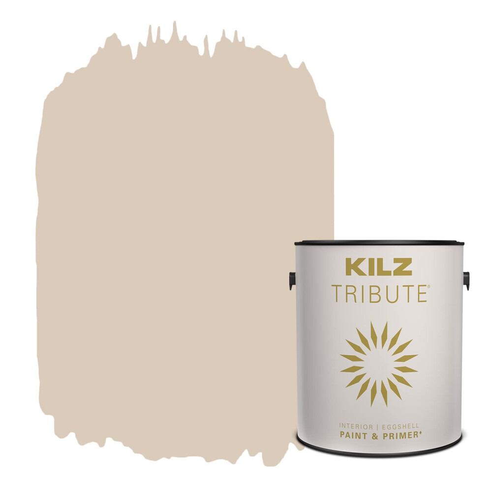KILZ TRIBUTE Paint Primer Interior Eggshell Papyrus 1 gallon