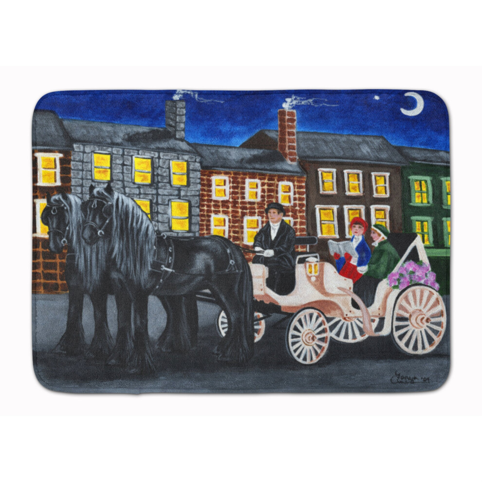 Caroline's Treasures Bodenmatte City Carriage Ride Horse , 48,3 X 68,6 Cm, Mehrfarbig-image
