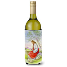 Caroline's Treasures APH0920LITERK Izolacn hrncek na v no s Je i om a jahnac m mot vom 750 ml, viacfarebn