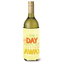 Caroline's Treasures BB5422LITERK Fla a na v no A Drink a Day, viacfarebn , izolacn , 750 ml