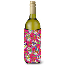 Caroline's Treasures Den mrtvych Ru ov fla a na v no, izolacn obal na n poje 750 ml, viacfarebn