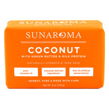 Sunaroma Tvål Coconut 8 Ounce (236ml) (3 Pack)