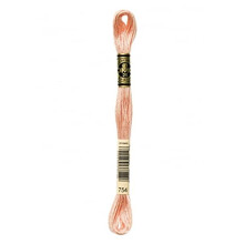DMC Stranded Cotton Embroidery Thread 754 - Per Skein