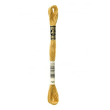Vyvac nit DMC Stranded Cotton 729 - na pradeno