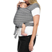 Moby Wrap Baby Carrier de Petunia Pickle Bottom Evolution Baby Wrap Carrier para reciιn nacidos y bebιs #1 Baby Wrap Mantenga el bebι seguro y se