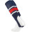 TCK Striped Baseball Stirrups Pattern E Navy/White/Scarlet  Large 1
