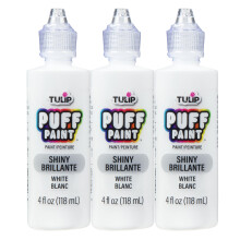 Peinture textile dimensionnelle Tulip Slick White 4 Fl Oz (paquet de 3)1
