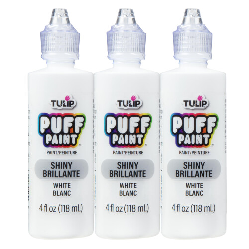 Tulip Dimensional Stofffarbe, glattes Wei  , 118 ml (3er-Pack)1