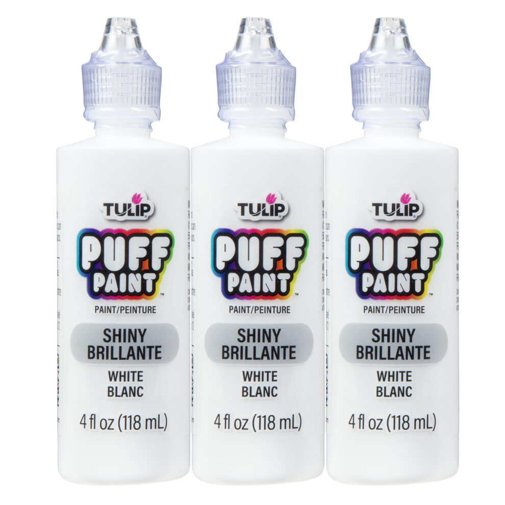 Tulip Dimensional Fabric Paint Slick 4 Fl Oz Pack Of 31 White