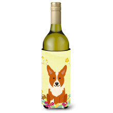 """"Carolines Treasures BB6100LITERK Pskgg Corgi Vinflaska Dryckesisolator Hugger 750ml Flerfrgad""""