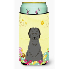 Caroline's Treasures Velkonocn vaj cka Briard cierny Tall Boy Beverage Insulator Hugger Multicolor