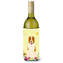 """"Caroline's Treasures BB6049LITERK Centralasiatisk hyrdehund Vinflaske drikkevareisolator Hugger 750ml Multicolor""""