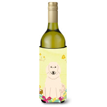 """"Caroline's Treasures BB6083LITERK P?ske?g Great Pyren?erne Vinflaske Drik Insulator Hugger 750ml Multicolor""""