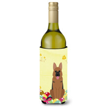 """"Caroline's Treasures BB6067LITERK Pskgg Schfer Vinflaska Dryckesisolator Hugger 750ml Flerfrgad""""