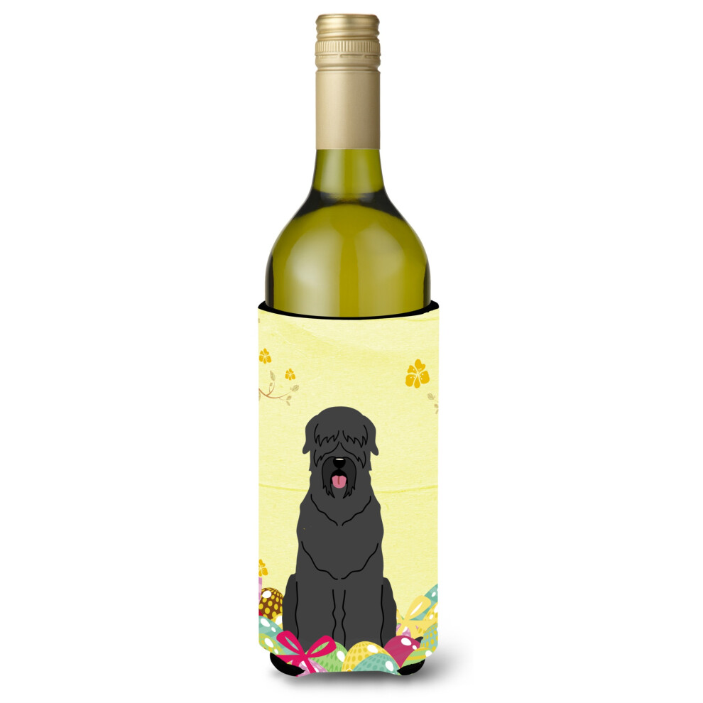 """"Caroline's Treasures BB6026LITERK Velikonocn Cern Rusk Terir Lhev Na Vno Npojov Izoltor Hugger 750 Ml Vcebarevn""""-image