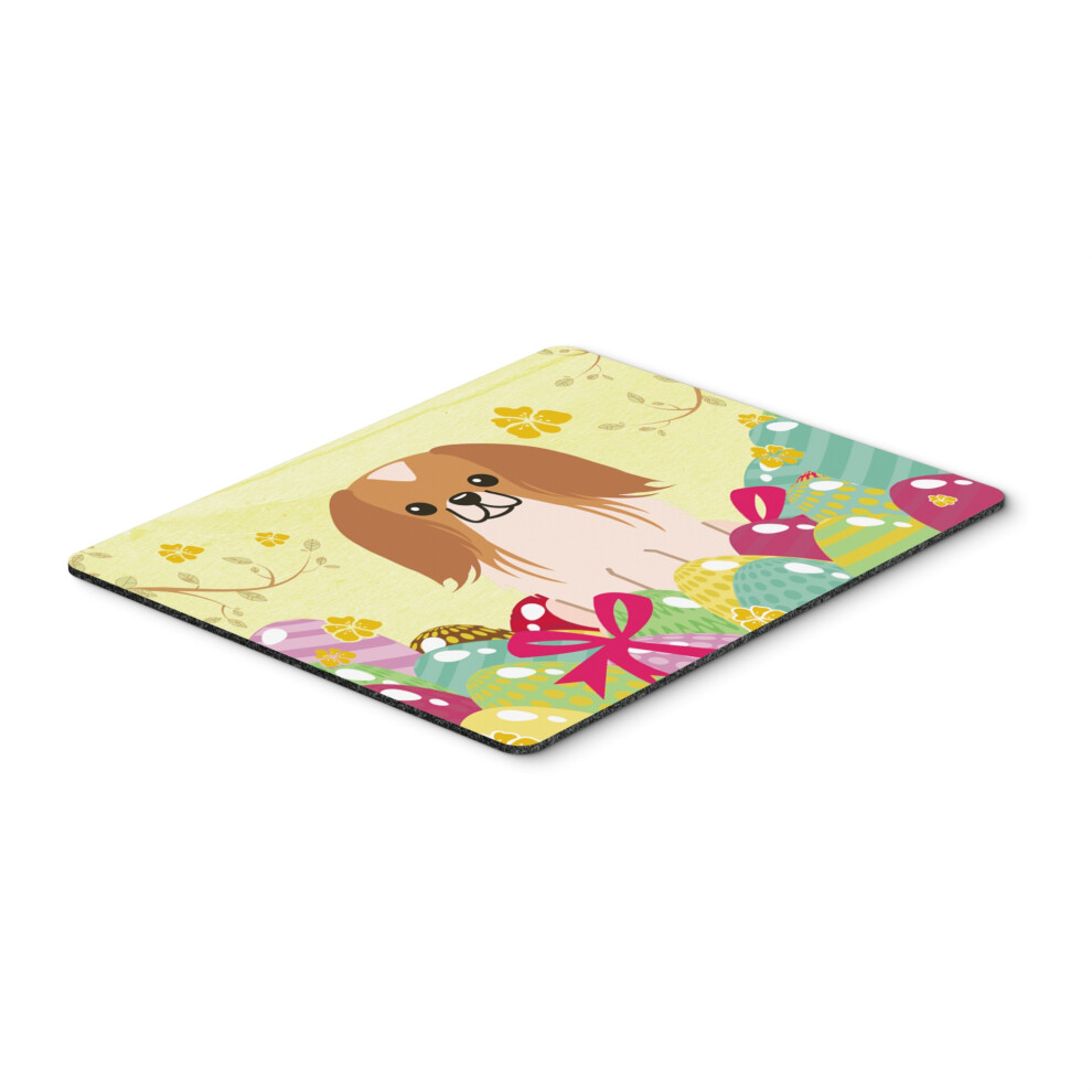 Caroline's Treasures Easter Eggs Pekingese Mouse Pad Hot Pad Or Trivet Multicolor 7.75X9.25 Bb6103mp Red/White 638508781031