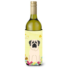 """"Caroline's Treasures BB6017LITERK Pskgg Mastiff Vitvinsflaska Dryckesisolator Hugger 750ml Flerfrgad""""