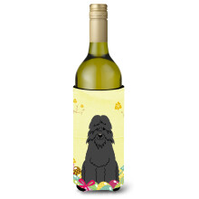 """"Carolines Treasures BB6074LITERK P?ske Bouvier des Flandres Vinflaske Drikisolator Hugger 750ml Multicolor""""