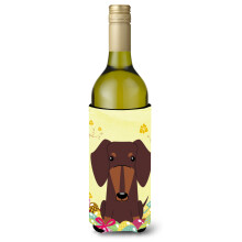 """"Carolines Treasures BB6131LITERK Pskgg Tax Choklad Vinflaska Dryckesisolator Hugger 750ml Flerfrgad""""