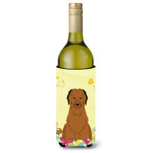 """"Caroline's Treasures BB6082LITERK P?ske?g Briard Brown Wine Bottle Beverage Insulator Hugger 750ml Multicolor""""
