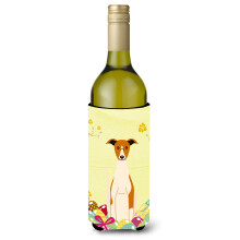 """"Caroline's Treasures BB6099LITERK Pskgg Whippet Vinflaska Dryckesisolator Hugger 750ml Flerfrgad""""