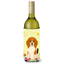 """"Carolines Treasures BB6040LITERK Pskgg Beagle Tricolor vinflaska Dryckesisolator Hugger 750ml Flerfrgad""""