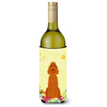 """"Carolines Treasures BB6064LITERK P?ske?g Irsk Setter Vinflaske Drikkevareisolator Hugger 750ml Multicolor""""
