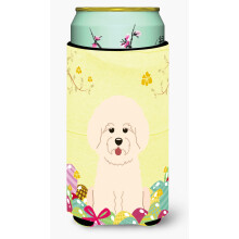 Caroline's Treasures Velkonocn vaj cka Bichon Frise Tall Boy Beverage Insulator Hugger Multicolor