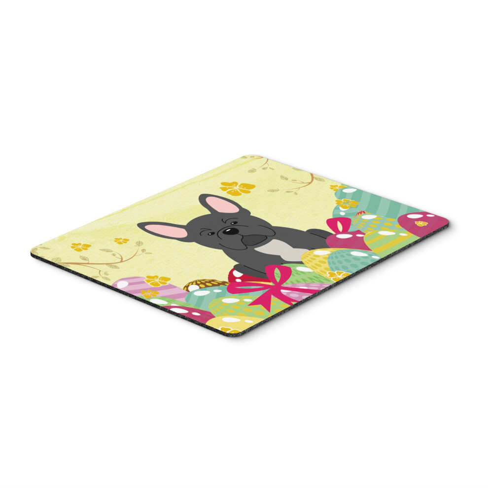 Caroline's Treasures Easter Eggs French Bulldog Mouse Pad Hot Pad Or Trivet Multicolor 7.75X9.25 Bb6014mp Black 638508780140