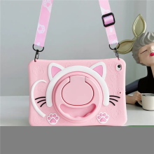 (360 Pink Cat, A9 8.7 inch) For Samsung Tab A9 8.7 Plus 11 inch Case Kids Tabl