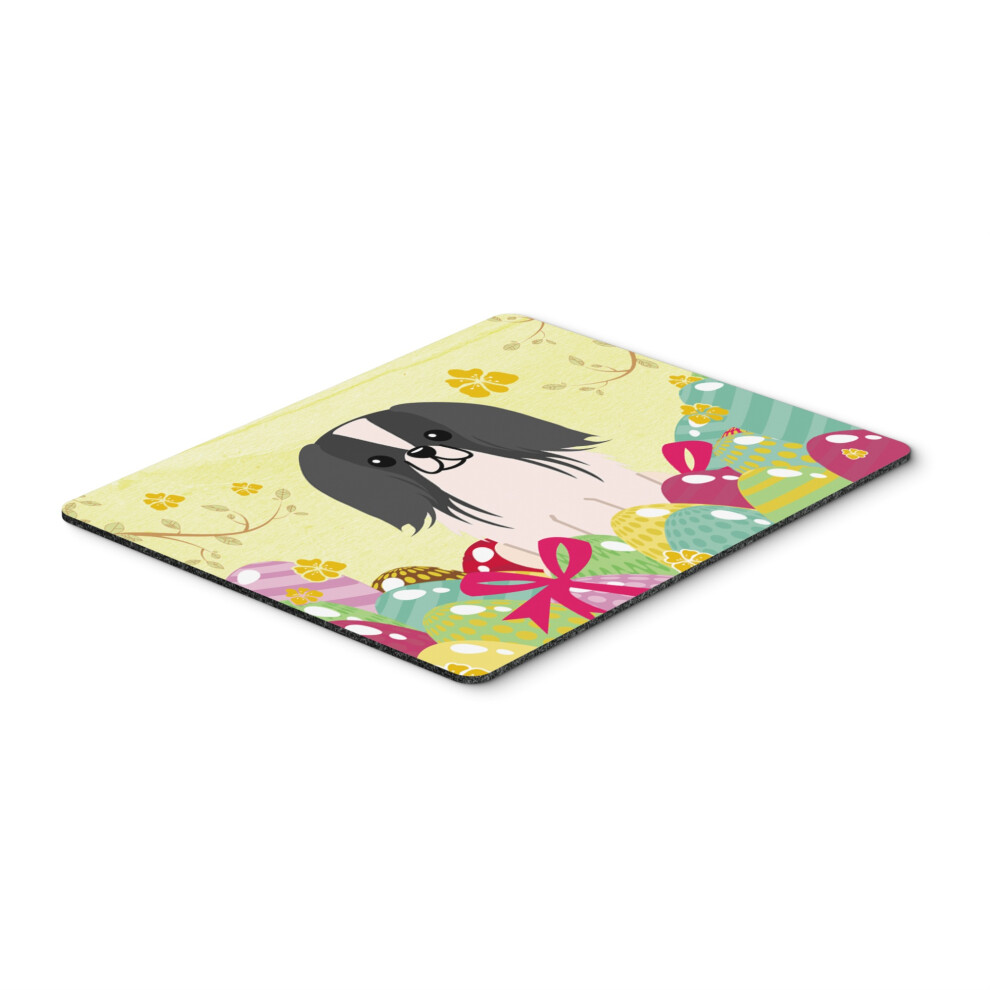Caroline's Treasures Easter Eggs Pekingese Mouse Pad Hot Pad Or Trivet Multicolor 7.75X9.25 Bb6105mp Black/White 638508781055