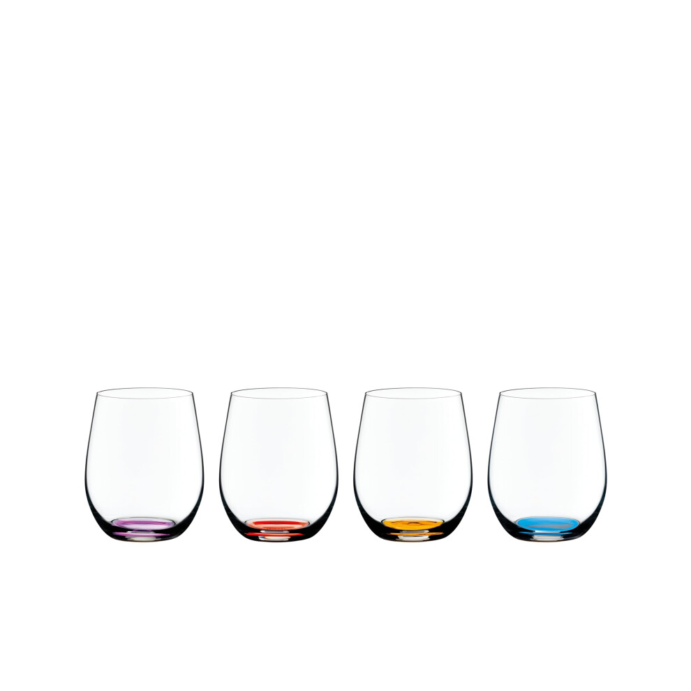 Riedel The O Wine Tumbler Happy O  Set of 4